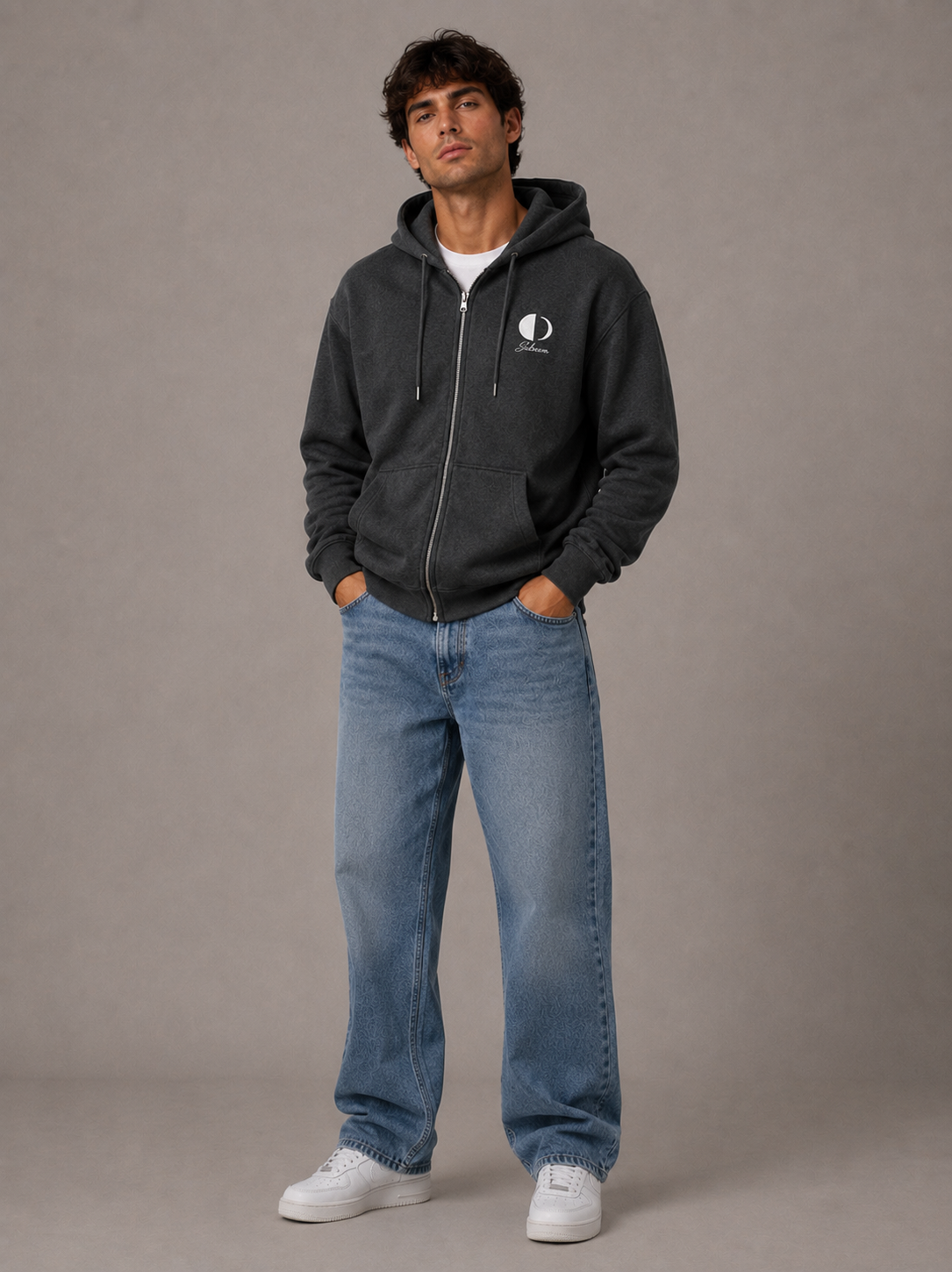 Solcozm Lunar Zip Hoodies