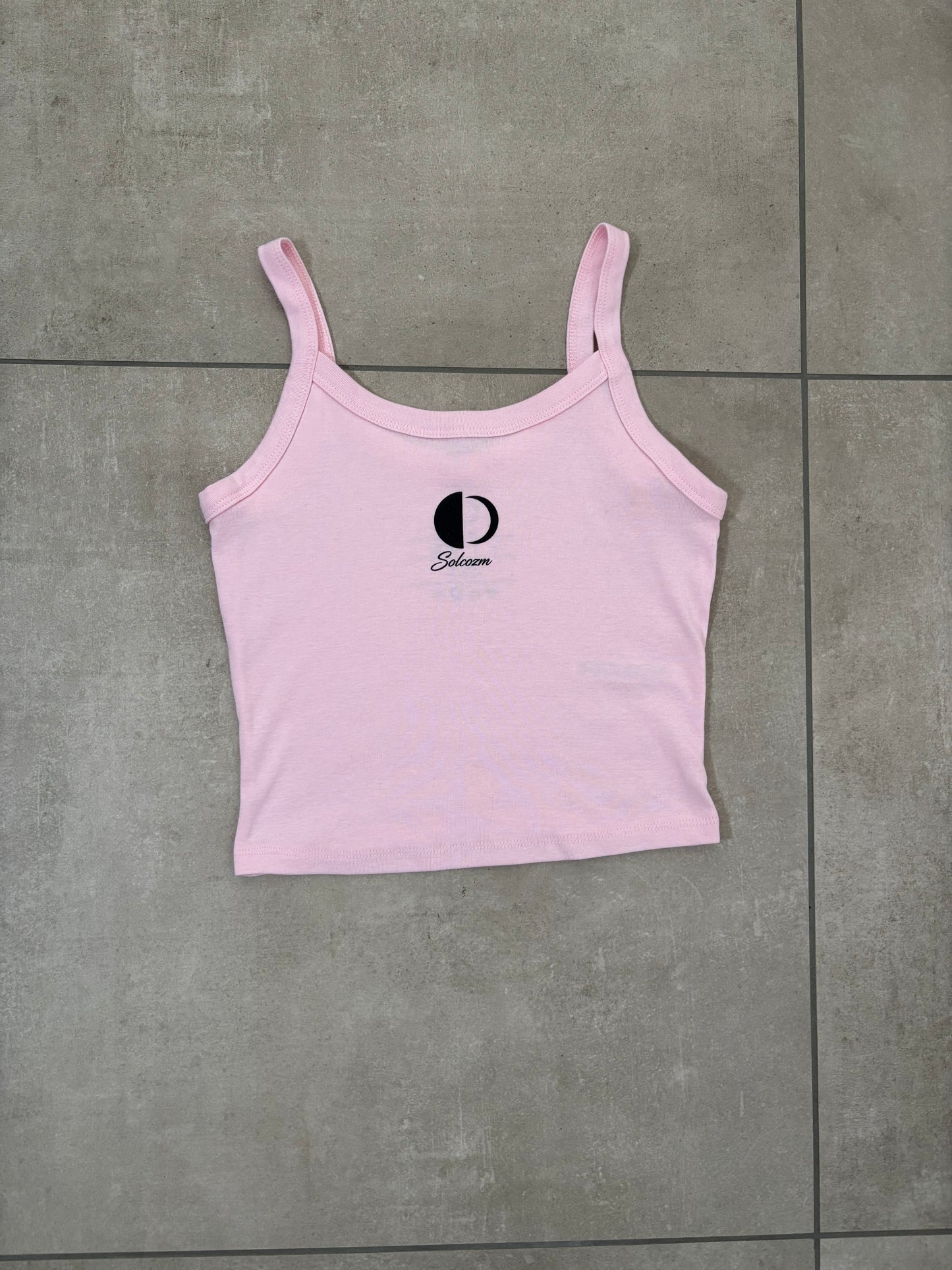 Solcozm Tank Top – Blush Pink – SOLCOZM streetwear premium svizzero (foto 3)