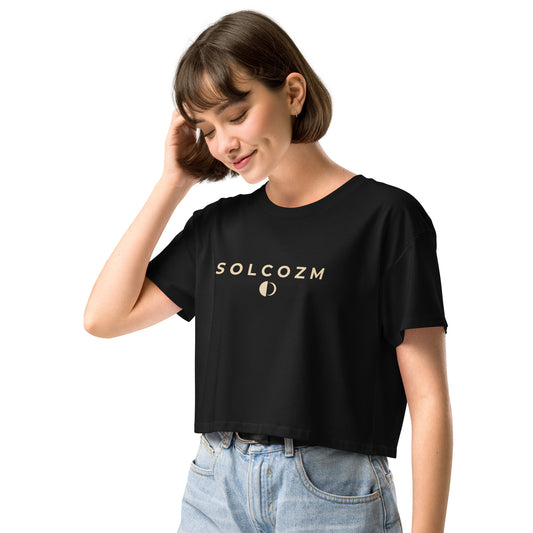 Solcozm Midnight Crop Top – SOLCOZM streetwear premium svizzero (foto 2)